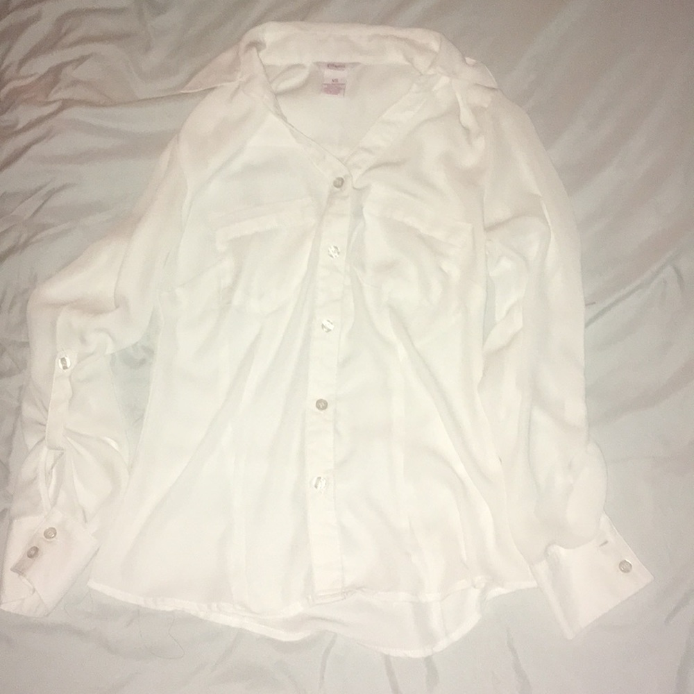White button up